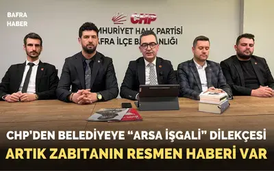 Chp’den Belediyeye “arsa İşgali” Dilekçesi