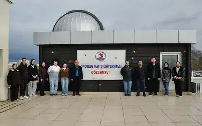 OMÜ’de Astronomi Eğitim/İş Gölgeleme Programı tamamlandı
