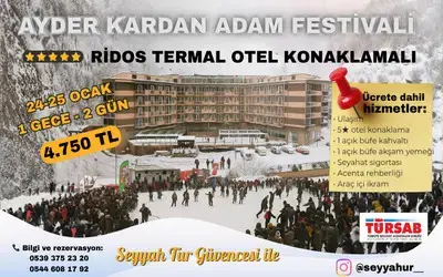 Seyyah Tur'dan Ayder Kardanadam Festivali Turu