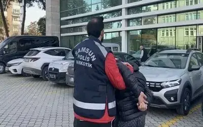 Samsun’da 8 yıl 9 ay hapis cezası olan şahıs yakalandı
