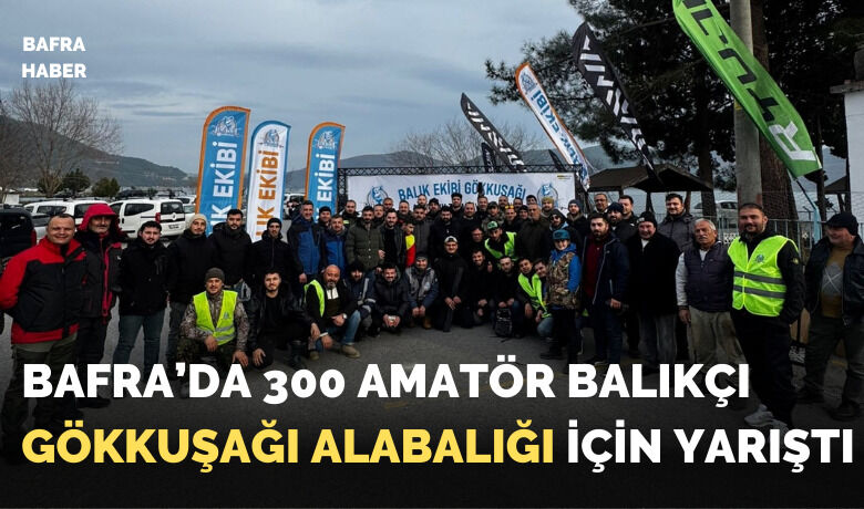 Derbent Barajı’nda 300 amatörbalıkçı gökkuşağı alabalığı için yarıştı - Samsun’un Bafra ilçesinde bulunan Derbent Barajı’nda amatör balıkçılara yönelik "Gökkuşağı Alabalık Yarışması" düzenlendi.