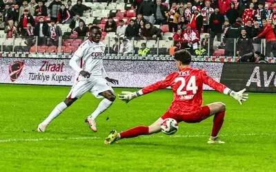 Ziraat Türkiye Kupası: Samsunspor: 2 - Eyüpspor: 1 (Maç sonucu)
