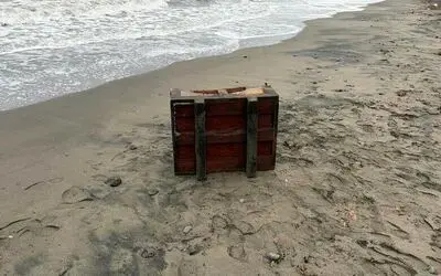 Samsun’da sahile vuran sandık incelemeye alındı
