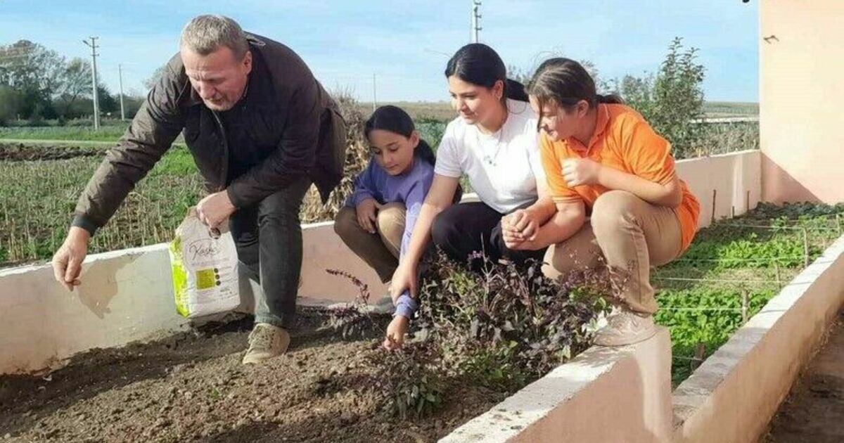 Kızılırmak Deltası’nda çocuk çiftçiler yetişiyor