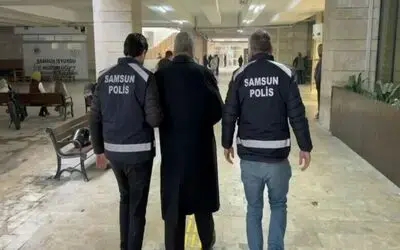 Samsun’da 8 ile 12 yıl hapis cezası bulunan 2 hükümlü yakalandı

