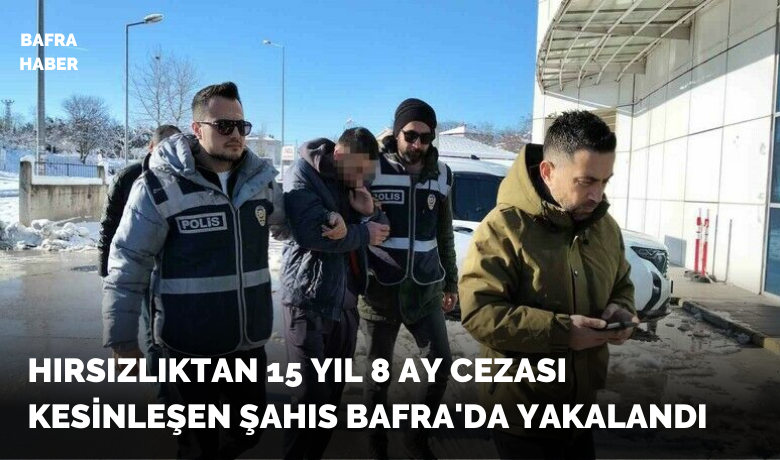 Hırsızlık suçundan aranan şahıs yakalandı