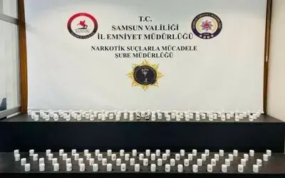 Samsun’da uyuşturucu hap ele geçirildi: 4 gözaltı
