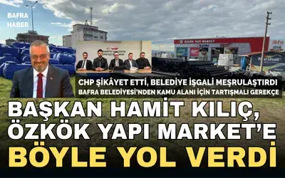 Chp Şikayet Etti, Hamit Kılıç İşgali Meşrulaştırdı!