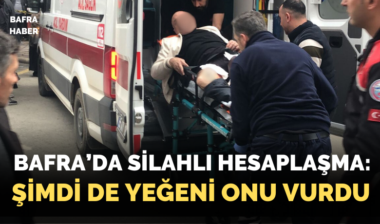Bafra’da Cep TelefoncudakiMüşteriye Silahlı Saldırı