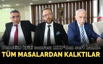 Denetim Komisyonu Krizi Sonrası Mhp’den Sert Hamle!