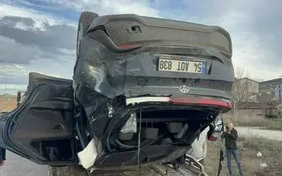 Cenaze dönüşü feci kaza: 4 yaralı

