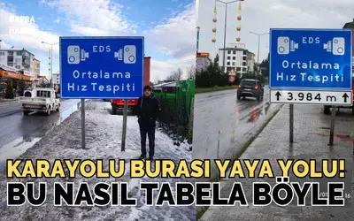 Karayolu Burası, Yaya Yolu Değil Mi?