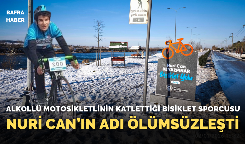 Nurican Beyazpınar’ın İsmi GranitTotemle Bisiklet Yolunda Yaşatılıyor