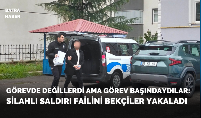 Bafra'da Aranan Şüpheliyi Bekçiler Yakaladı 