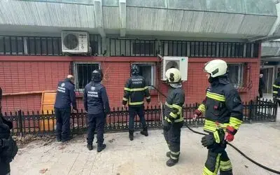 Cuma namazı öncesinde cami çarşısında yangın paniği
