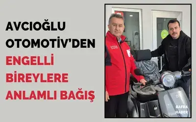 Avcıoğlu Otomotiv’den Engelli Bireylere Anlamlı Bağış