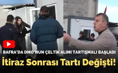 Bafra’da TMO’nun Çeltik Alımı Tartışmalı Başladı