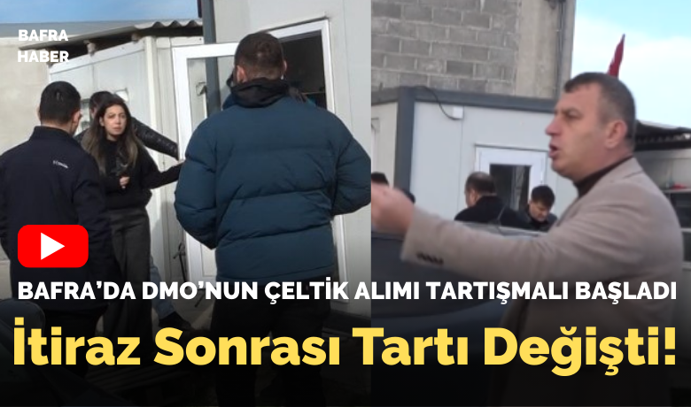 Bafra’da TMO’nun Çeltik Alımı Tartışmalı Başladı