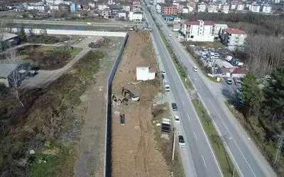 Çarşamba’da içme suyu hattı yenileme çalışması
