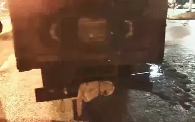 Samsun’da plakası kapalı ve kantara girmeyen araca 99 bin 949 TL ceza
