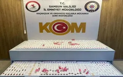 Samsun’da kaçak parfüm operasyonu: 591 ürün ele geçirildi

