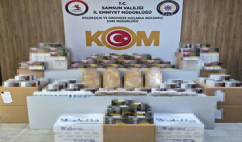 Tütün operasyonunda iş yeri ve depoya baskın
 - Samsun’un Bafra ilçesinde düzenlenen kaçak tütün operasyonunda 177 bin 600 adet kaçak makaron, 2 bin 400 adet doldurulmuş makaron sigara ve tütün ele geçirildi.