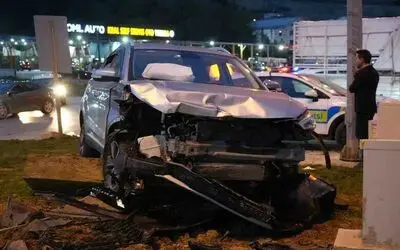Samsun’da SUV tipi araçlar çarpıştı: 2 yaralı
