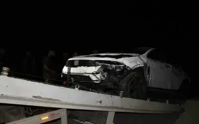 Otomobil fındık bahçesine uçtu: 2 yaralı
