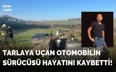 Bafra’da Trafik Kazası: 22 Yaşındaki Sürücü Hayatını Kaybetti