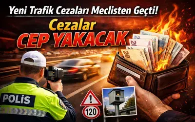 Yeni Trafik Cezaları Meclisten Geçti!