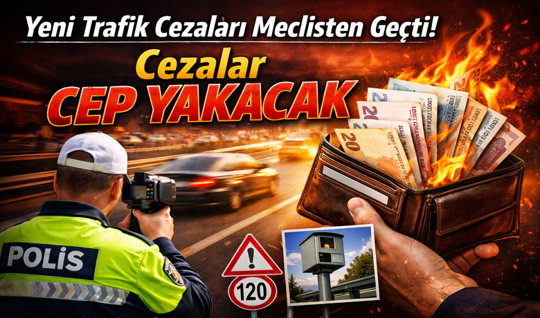 Yeni Trafik Cezaları Meclisten Geçti!