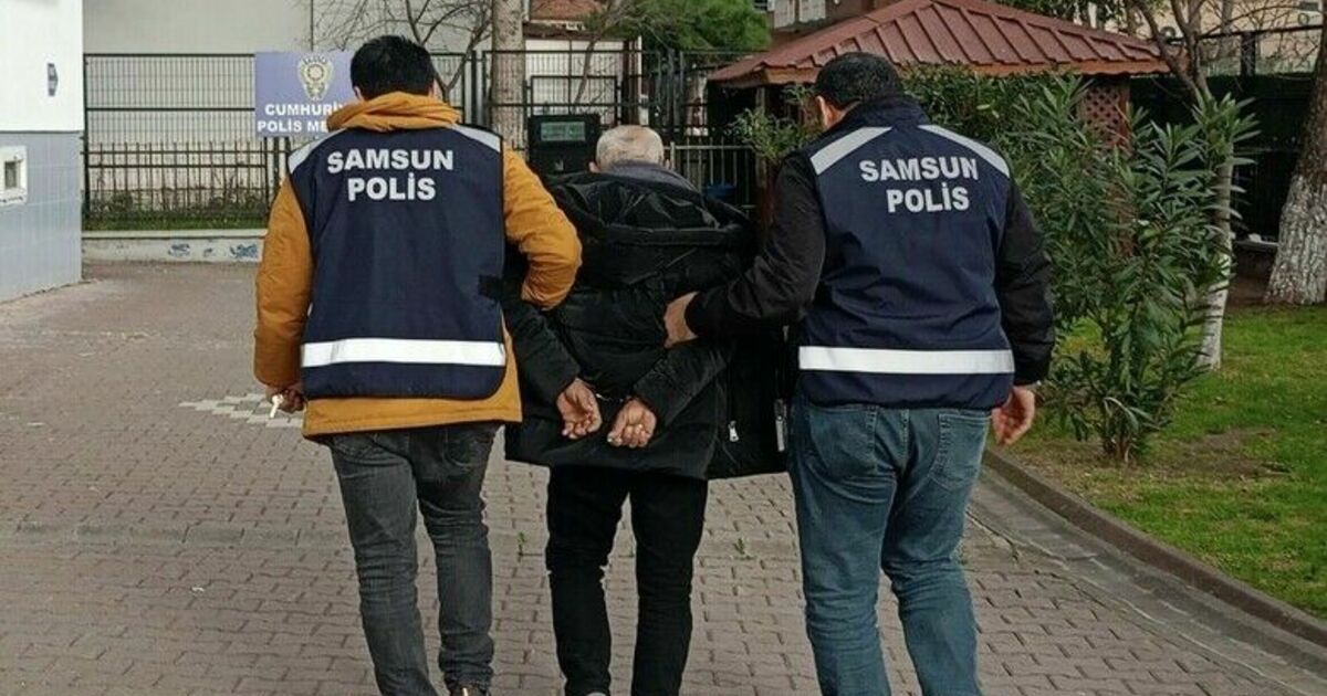 Bafra'da 35 yıl 7 ay hapis cezası bulunan firari yakalandı
