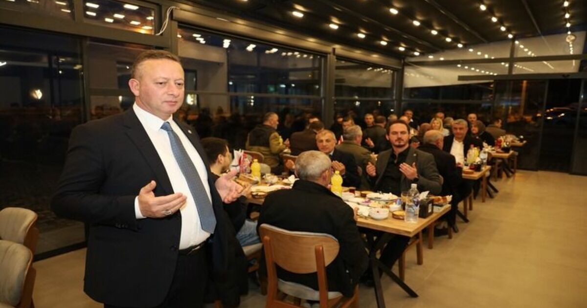 Bafra Tso Alaçam’da Üyeleriyle İftarda Buluştu