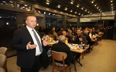 Bafra Tso Alaçam’da Üyeleriyle İftarda Buluştu