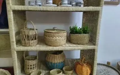 Bafra’da atık kağıtlar sanata dönüşüyor
