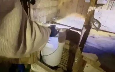 Kümesin içine saklanan uyuşturucuyu jandarma buldu
