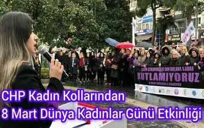 Chp Kadın Kolları'ndan Görkemli Kutlama