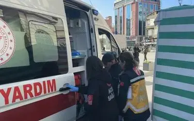 Samsun’da elektrikli motor park halindeki araca çarptı: 1 yaralı

