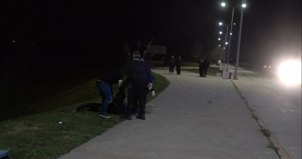 Bafra’da alkollü kadın ekipleri alarma geçirdi