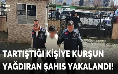 Bafra’da tartıştığı şahsa kurşun yağdırdı: 1 ağır yaralı