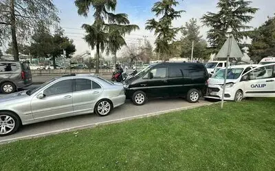 Samsun’da 4 araçlı zincirleme kaza: 3 yaralı
