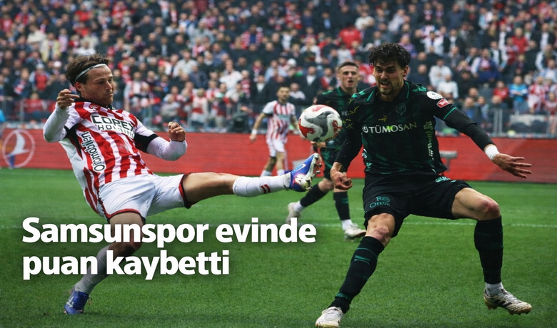 Samsunspor: 2 - Konyaspor: 2 