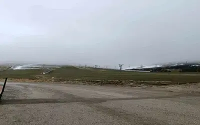 Ladik Akdağ’da nisan karı sürprizi

