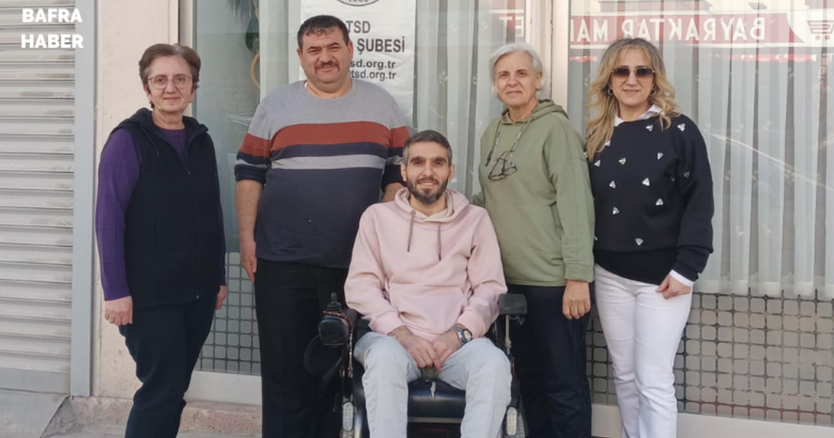 Bafra Sakatlar Derneği’nde Yeni Dönem: Başkan İsmail Yıldırım Oldu