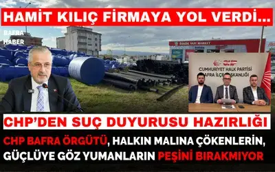 Bafra’da Yol Ve Yeşil Alan Tartışması Yeniden Gündemde: Chp’den Suç Duyurusu Açıklaması
