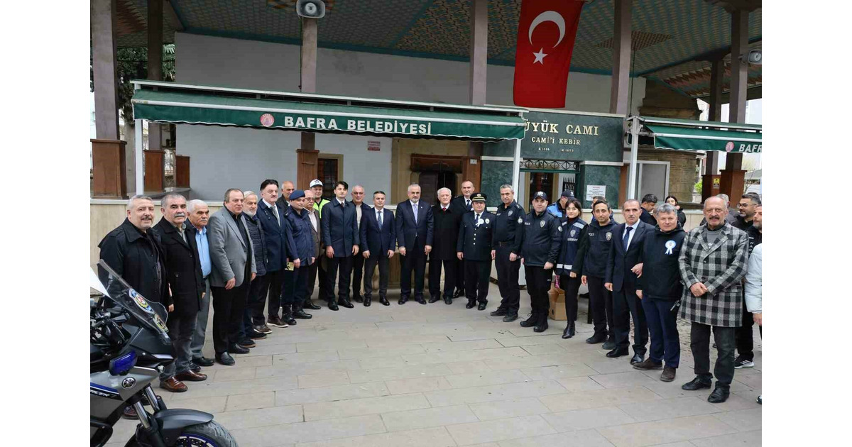 Polis Haftası: Bafra’da şehit polislere dua, vatandaşa bilgilendirme
