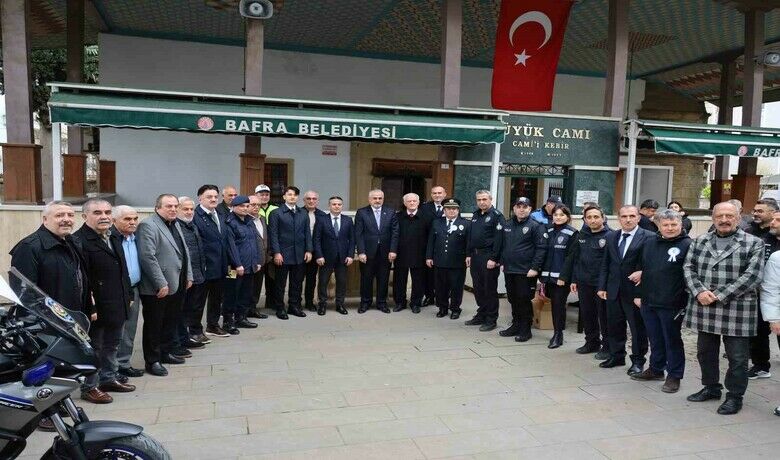 Bafra'da Polis Haftası Etkinliği