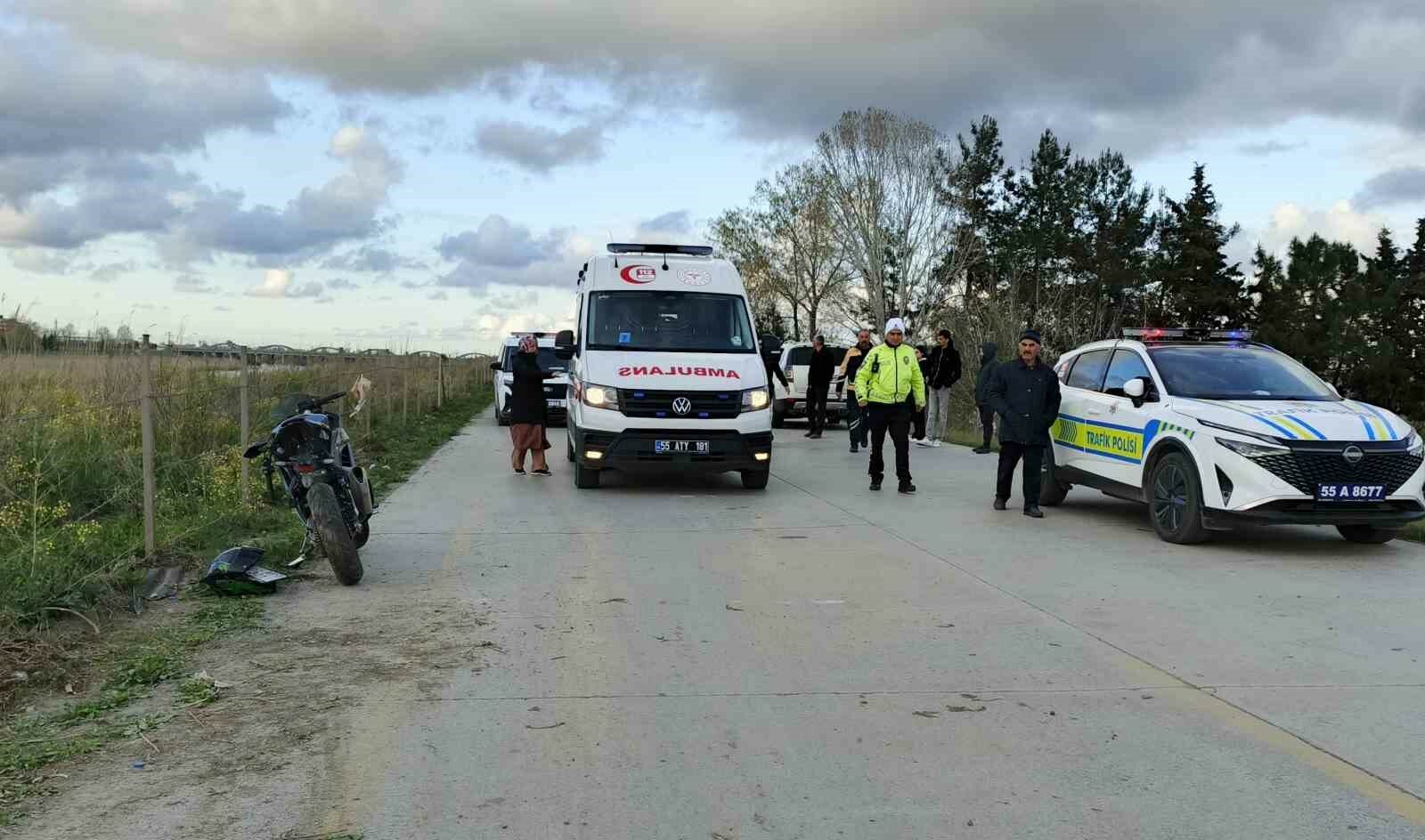 Bafra’da motosiklet kazası: 1 yaralı
 - Samsun’un Bafra ilçesinde meydana gelen trafik kazasında 1 kişi yaralandı.