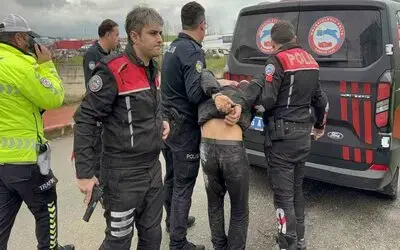 Film gibi kovalamacadan kaçak göçmenler çıktı
