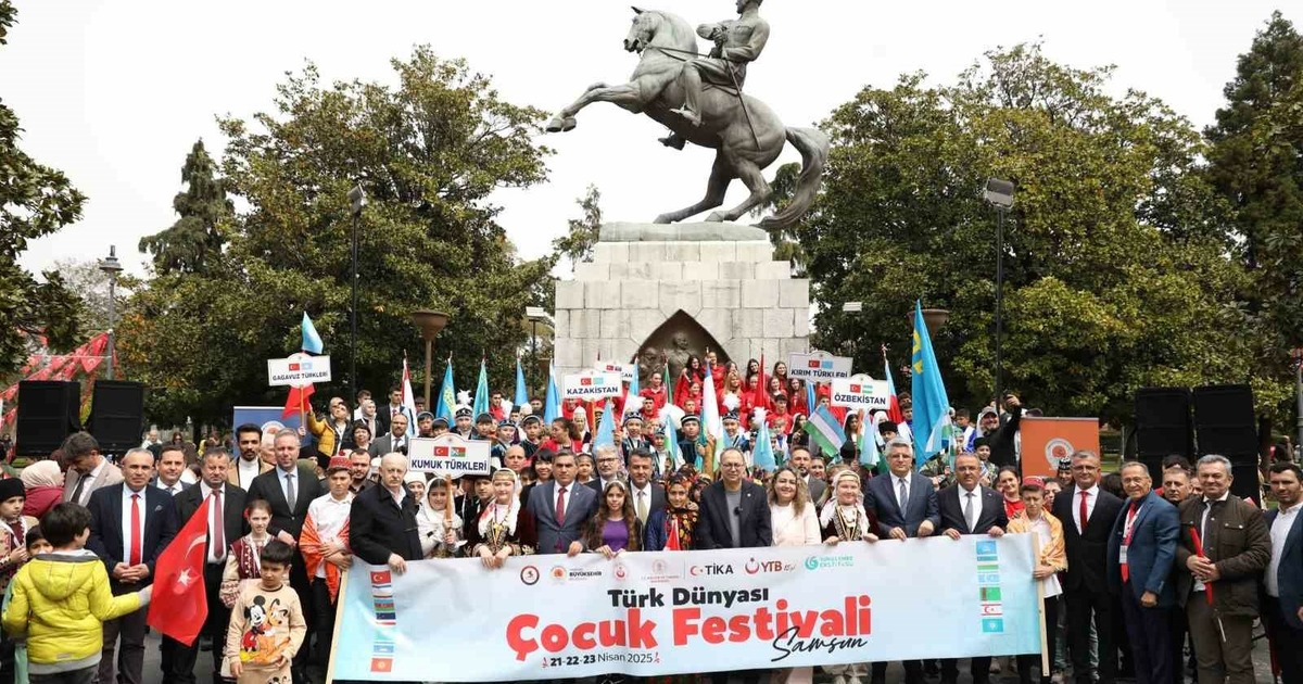 Türk Dünyası Çocuk Festivali Samsun’da dolu dolu geçecek
